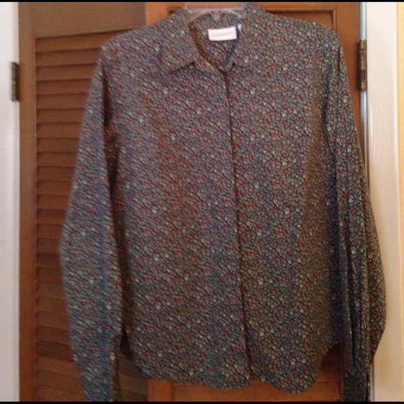 Liz Claiborne L/S Blouse - Picture 2 of 4